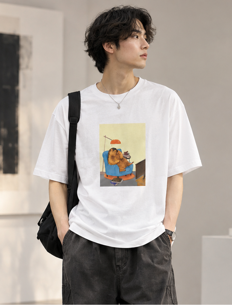 ビスケの休日Tシャツ